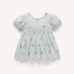 Fruity Embroidered Dress