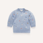 Snowy Embroidered Jumper