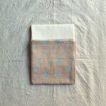 Muslin Swaddle Sheets Brown & Ivory