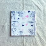 Muslin Swaddle Sheets Tweety Print & Pink - Image 4