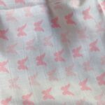 Muslin Swaddle Sheets Butterfly & Ivory - Image 4