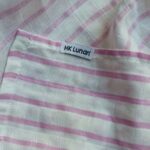 Muslin Swaddle Sheets Pink & Ivory - Image 2