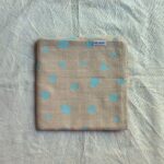 Muslin Swaddle Sheets Brown & Ivory - Image 3