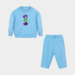 Blue Minnie Terry Set for Girls - Image 3