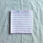 Muslin Swaddle Sheets Pink & Ivory