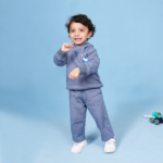Mini Boss Blue Terry Tracksuit Kic Stars Boys