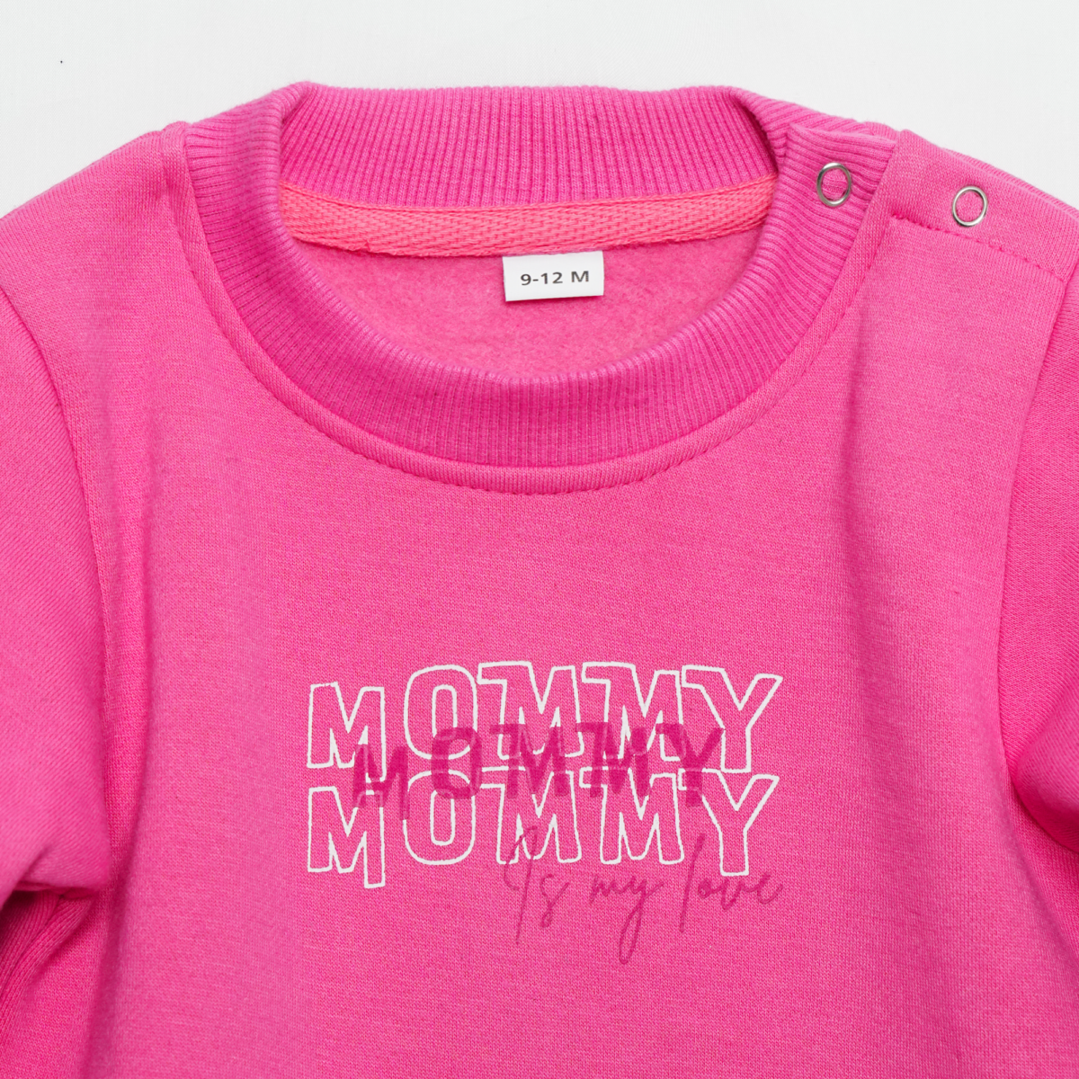 Baby Girl Pink Bodysuit & Jogger Set - Image 4