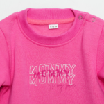 Baby Girl Pink Bodysuit & Jogger Set - Image 4