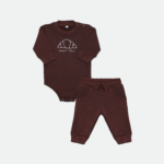 Bonjour Mess! Baby Bodysuit & Jogger Set - Image 2