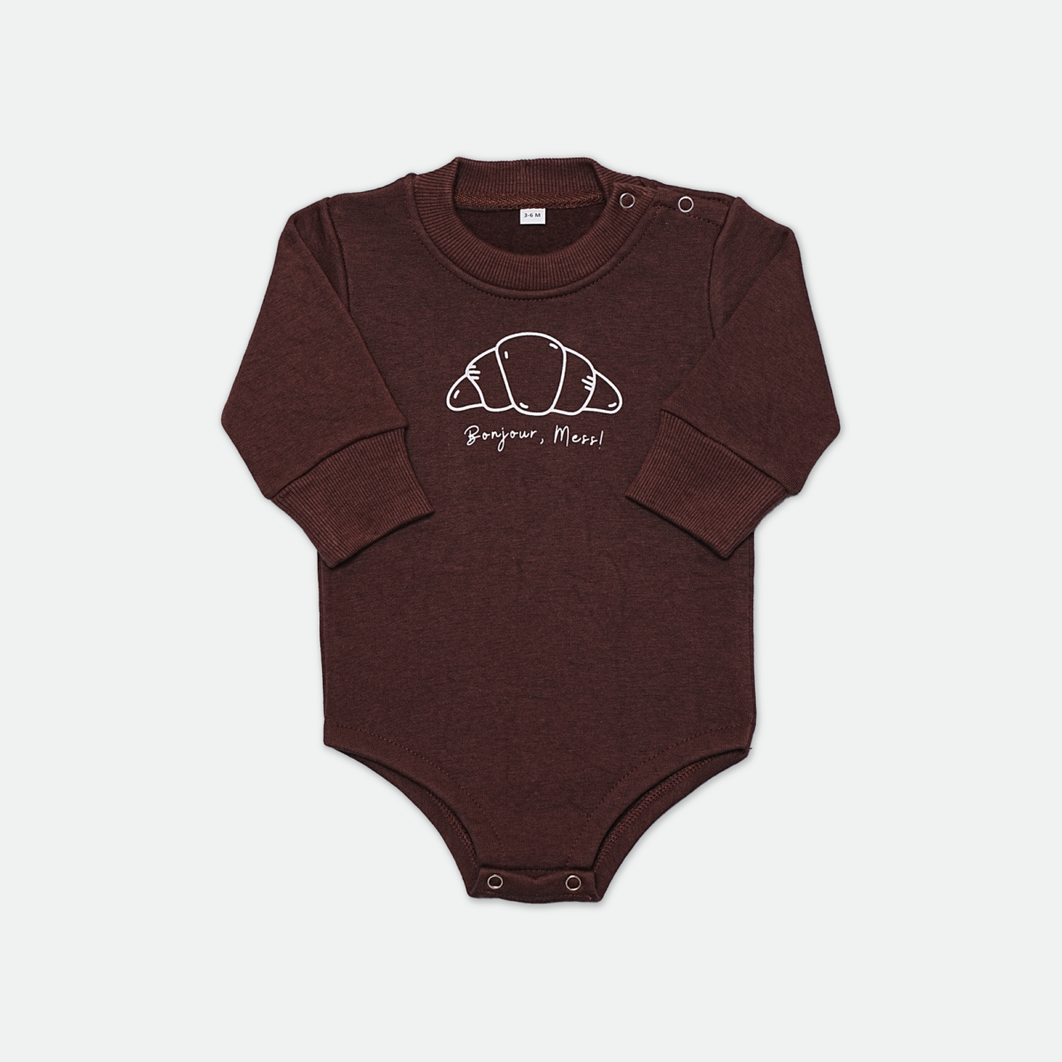 Bonjour Mess! Baby Bodysuit & Jogger Set - Image 3