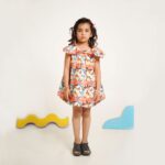 Butterfly Print Flared Top - Image 6