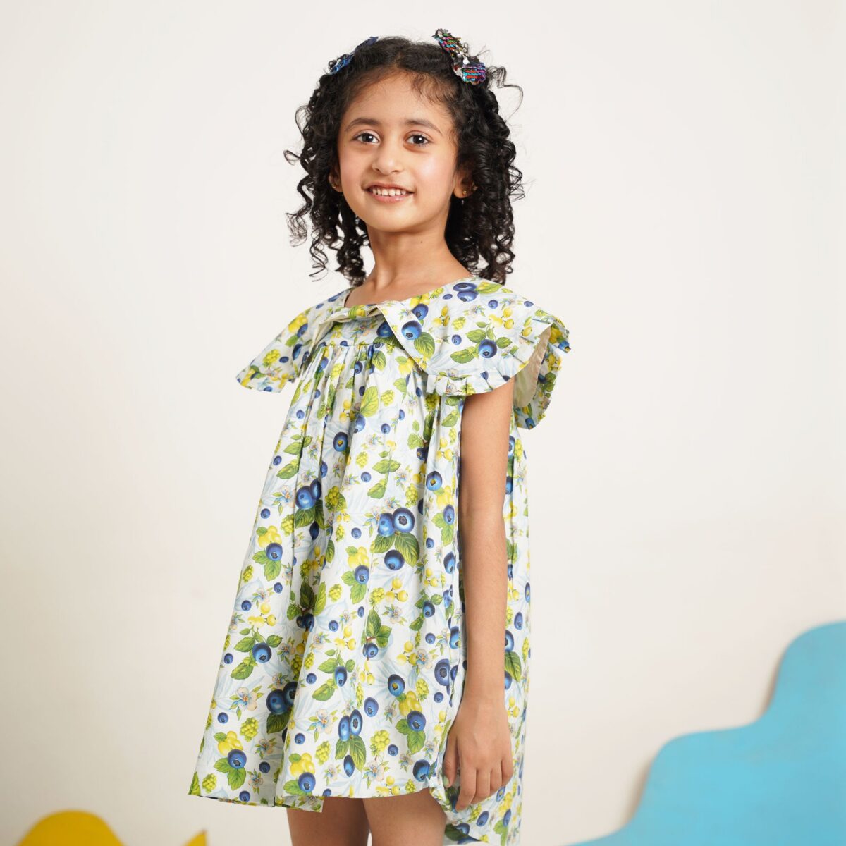 Berries Print Flared Top - Image 3