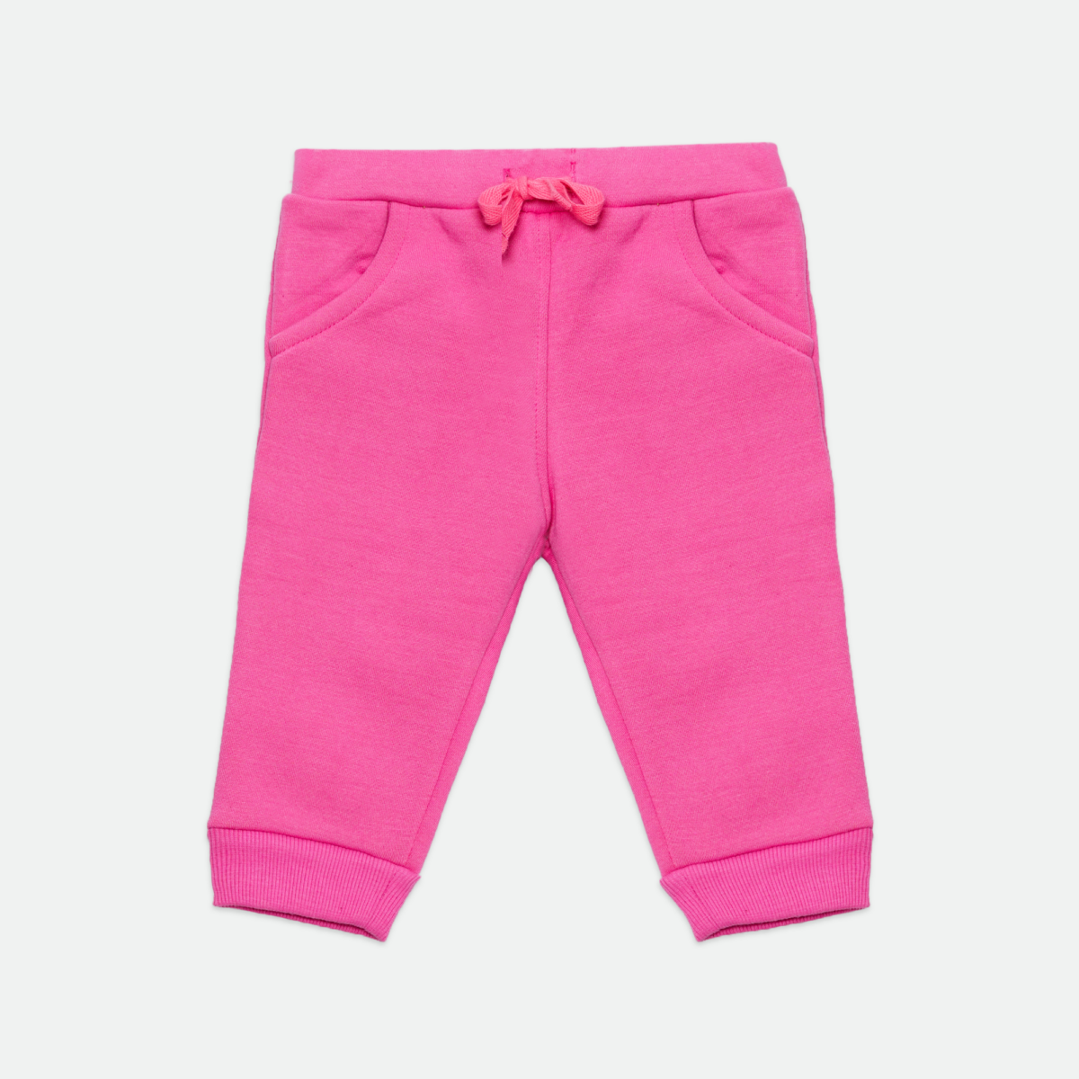 Baby Girl Pink Bodysuit & Jogger Set - Image 6