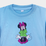 Blue Minnie Terry Set for Girls - Image 8